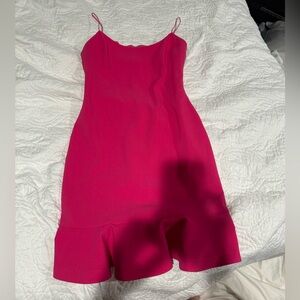 Likely size 6 spaghetti strap dress - pink